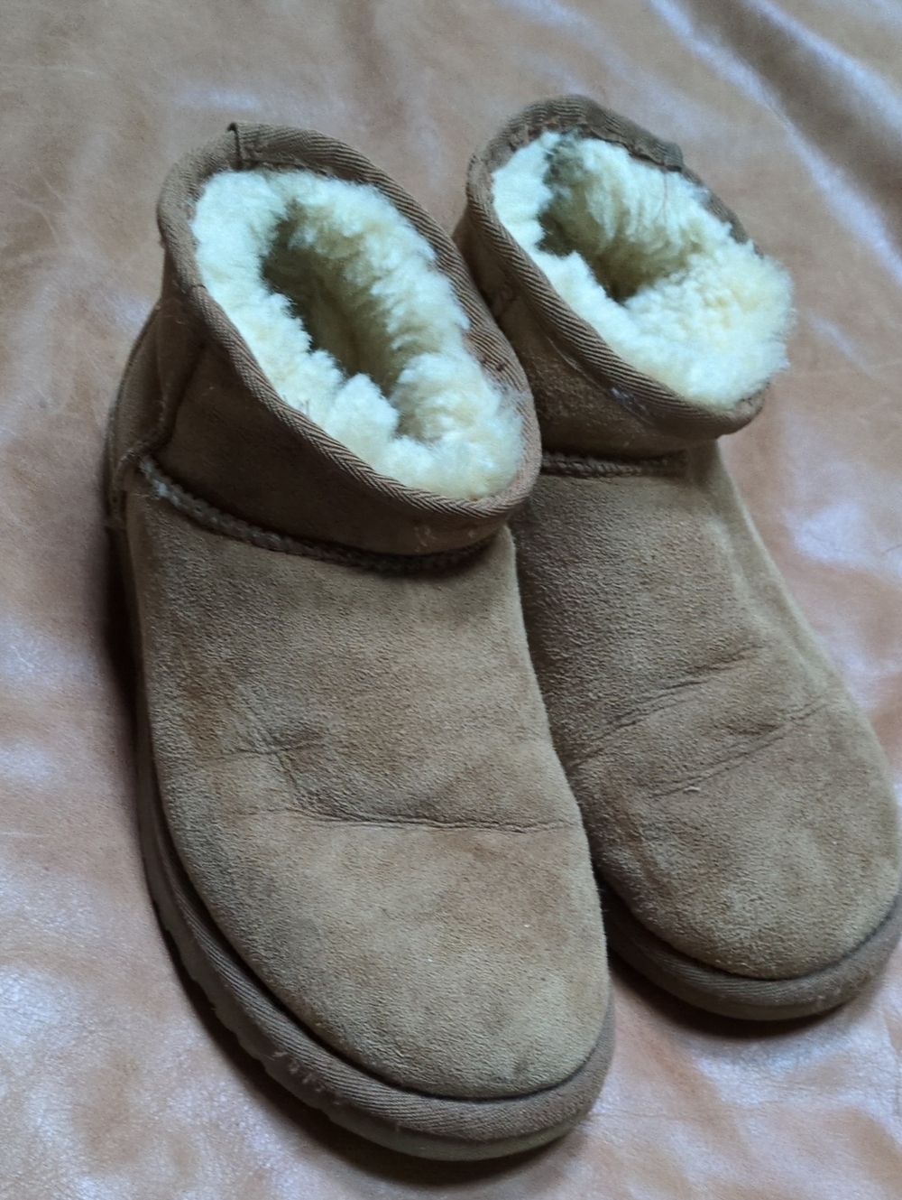 Ugg Cozy Women's Shearling Lined Ankle Boots - Chestnut Brown